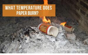 What Temperature Does paper burn