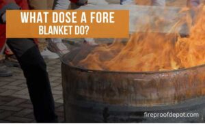 what is a fire blanket used for