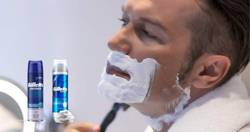 shaving with Gillette shaving cream, Is Gillette shaving cream flammable?