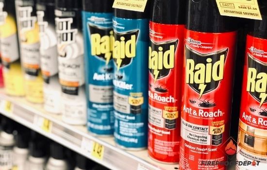 raid bug spray