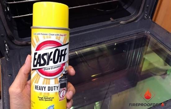  Easy Off oven cleaner