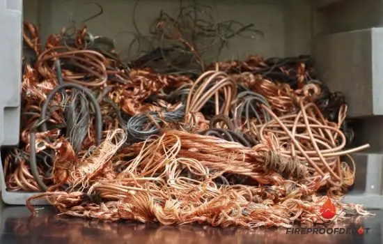 used copper wires