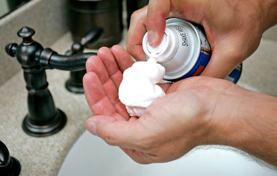 Is shaving cream an aerosol spray?
