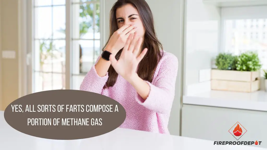 Are human farts methane gas