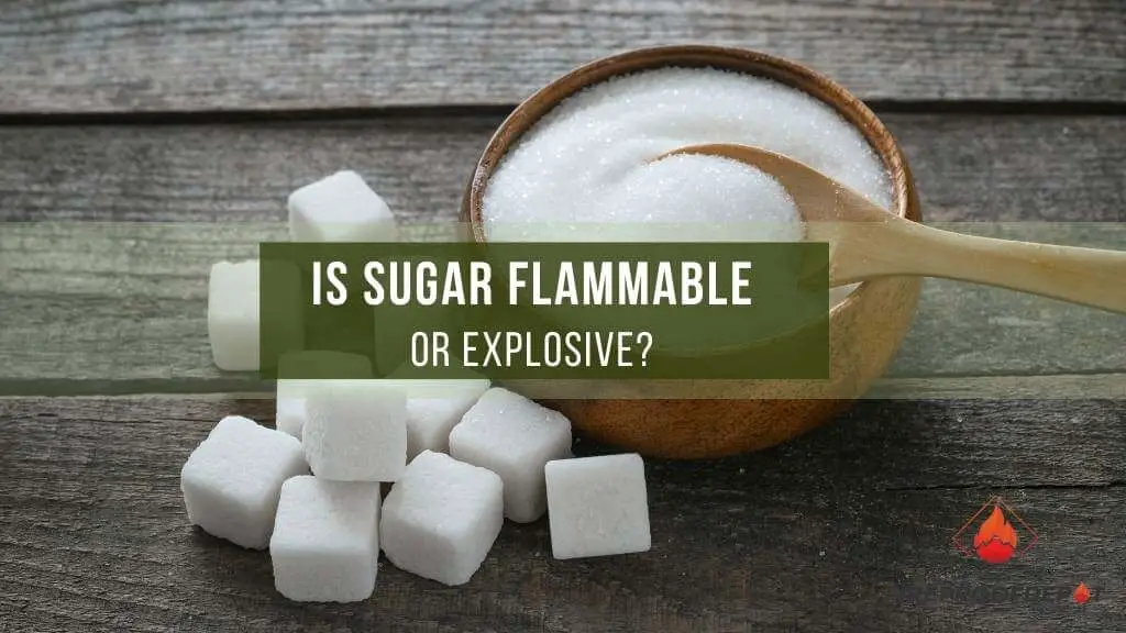 Is sugar flammable