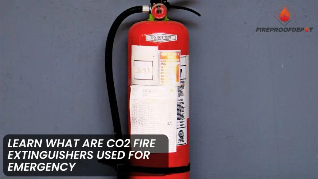 Learn What Are CO2 Fire Extinguishers Used For Emergency