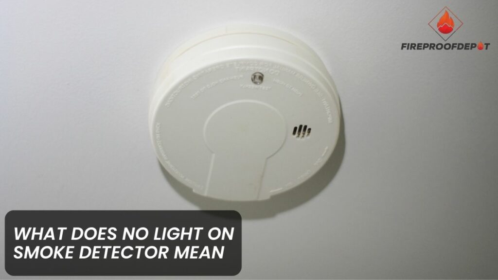 What Does No Light On Smoke Detector Mean