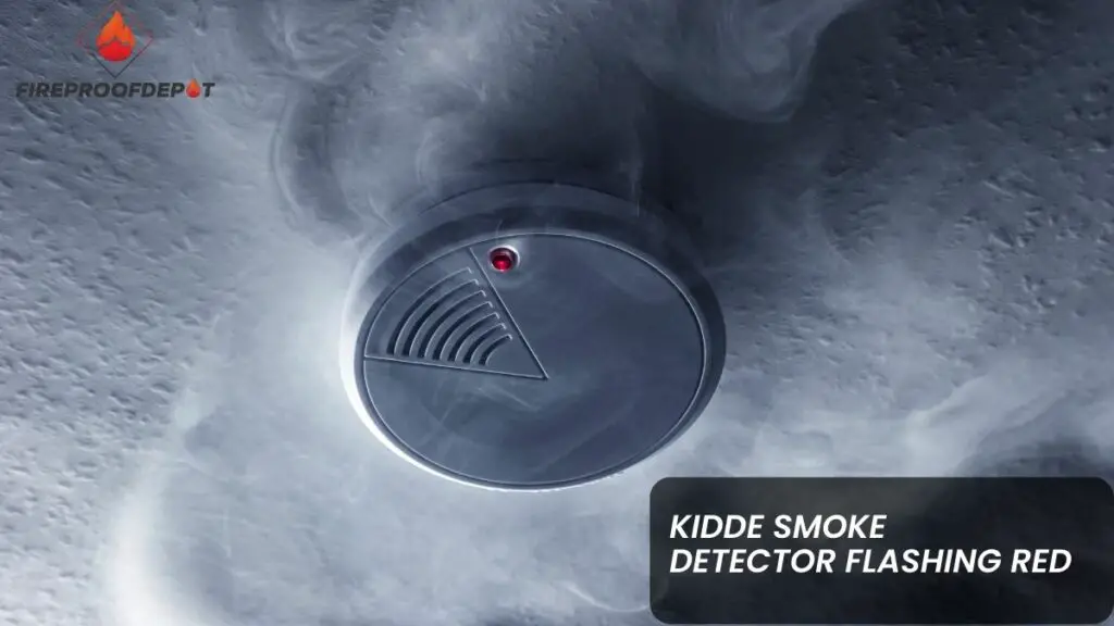 Kidde Smoke Detector Flashing Red
