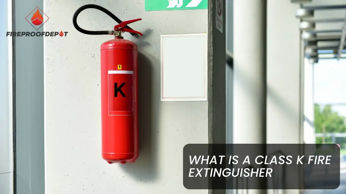 What Is a Class K Fire Extinguisher