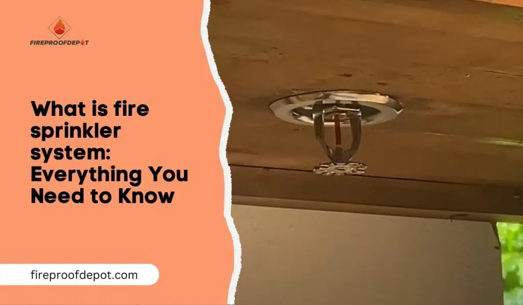 What is fire sprinkler system