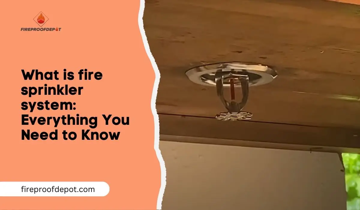 What is fire sprinkler system