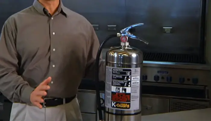 How Does Class K Wet Chemical Extinguisher Work