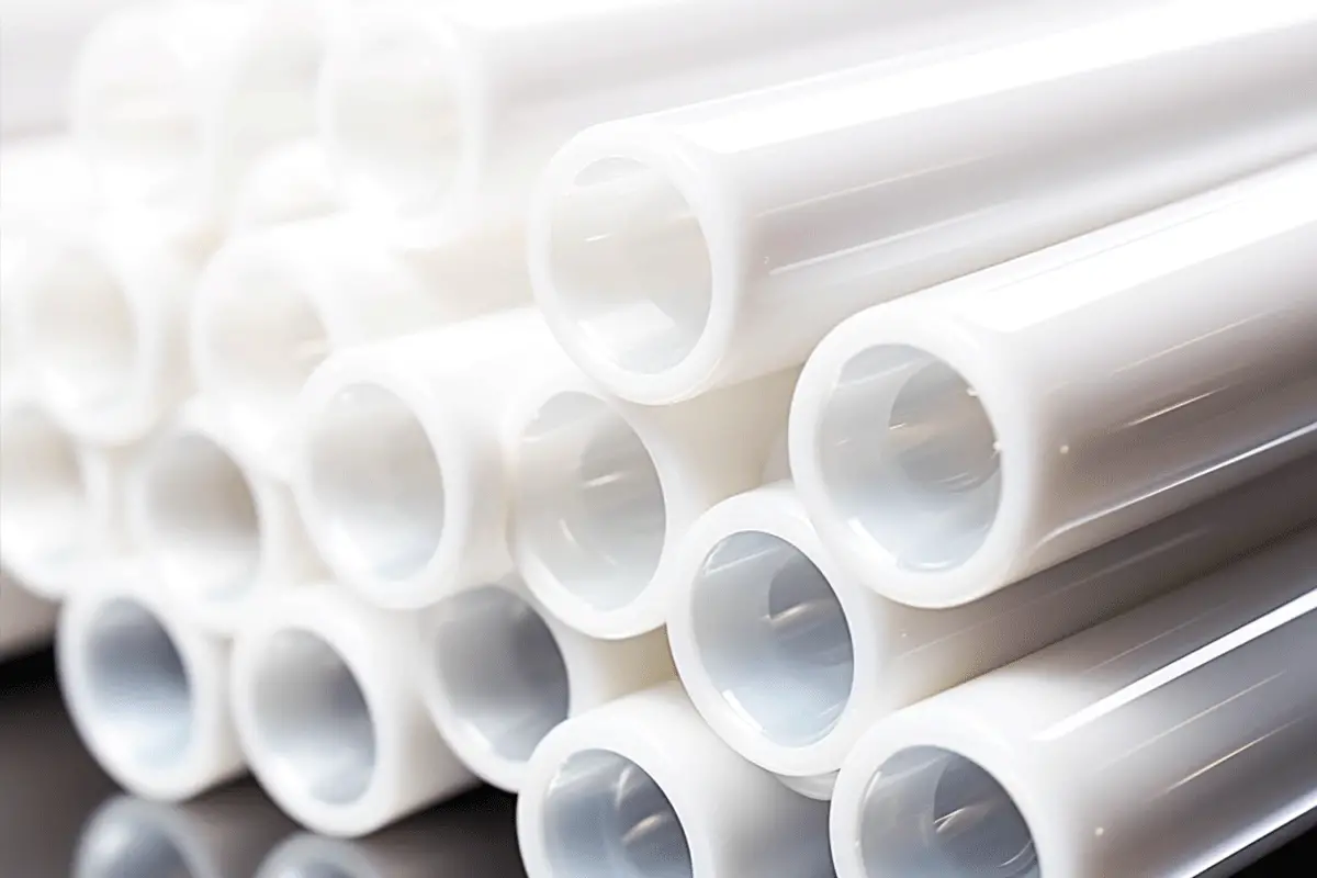 Non-flammable fiberglass pipes